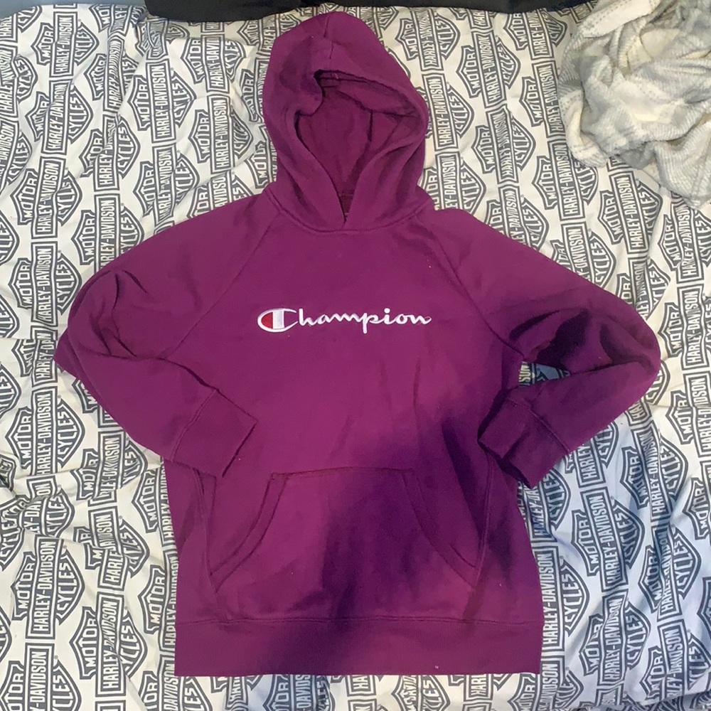 Purple Champion Hoodie